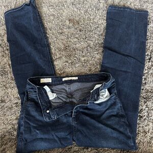 Levi's Dark Navy Bootcut Denim Jeans